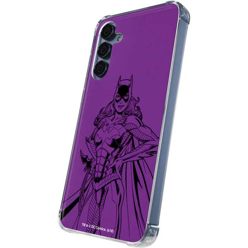 DC Comics Batgirl Comic Pop Galaxy A35 5G Clear Case